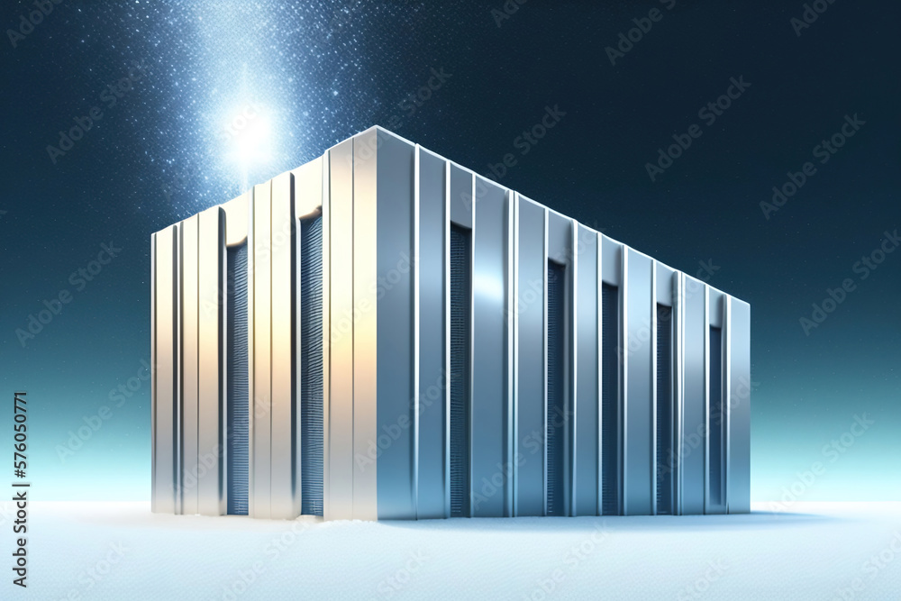 Generative AI: City skyline at night with a vibrant array of colorful lights Generative AI: City skyline at night with a vibrant array of colorful lights