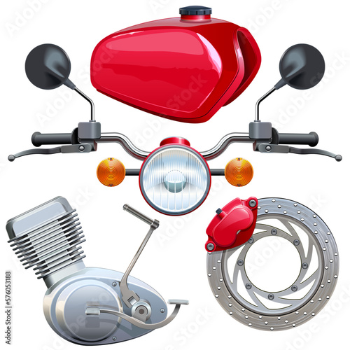 Vector Motorcycle Parts