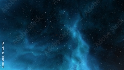 nebula gas cloud in deep outer space © ANDREI