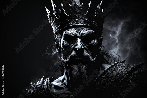 evil old king photo