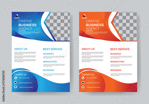 Corporate Business Flyer Design Template