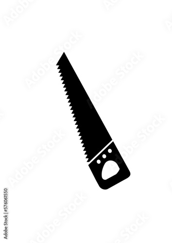hand saw vector