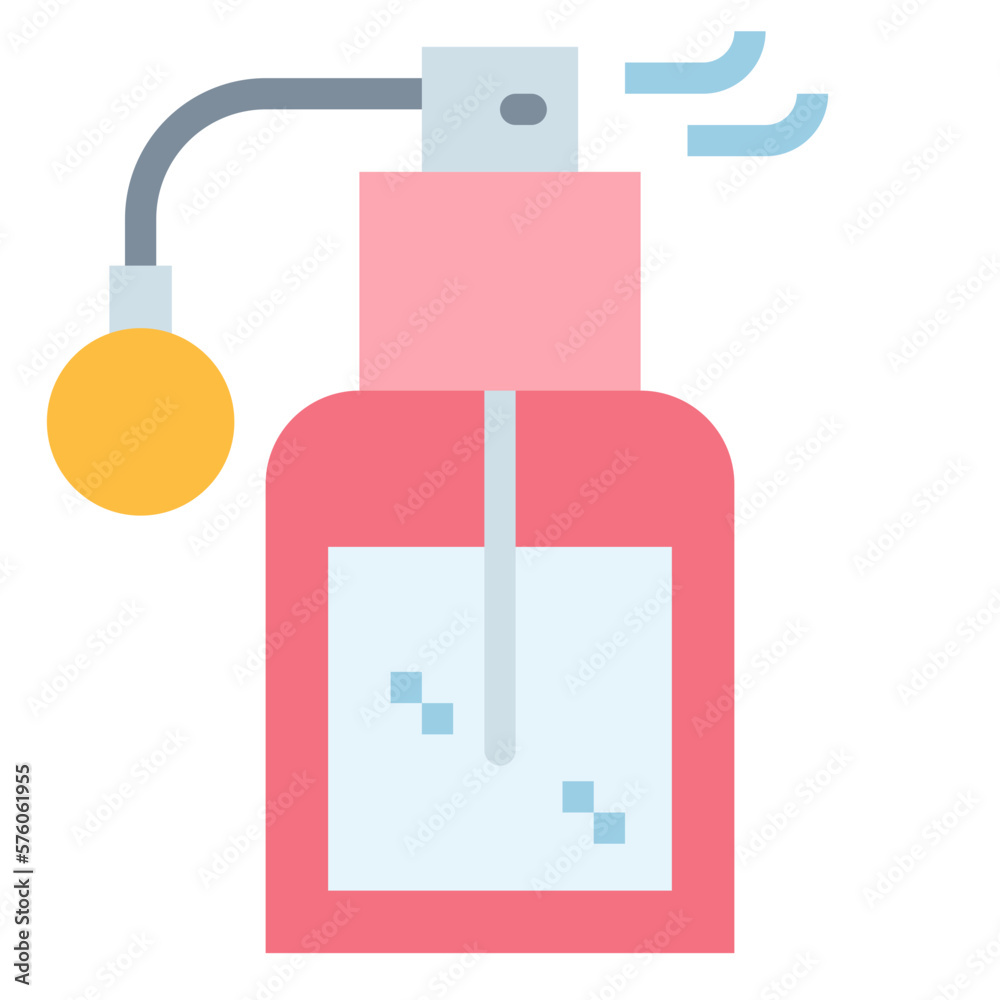 perfume flat icon style perfume flat icon style