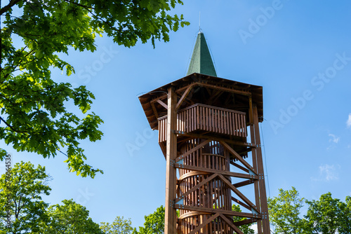 View of Kovesteto lookout, Hungary