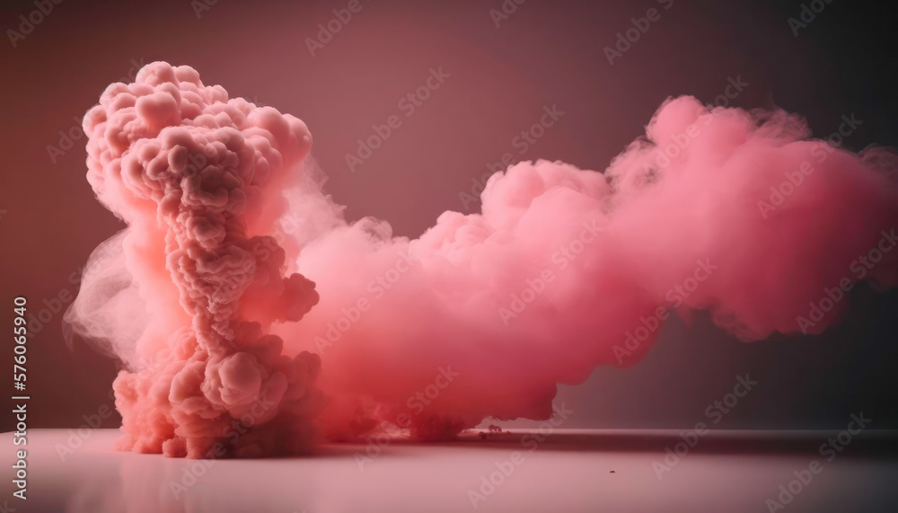 Red smoke. Generative AI Red smoke. Generative AI
