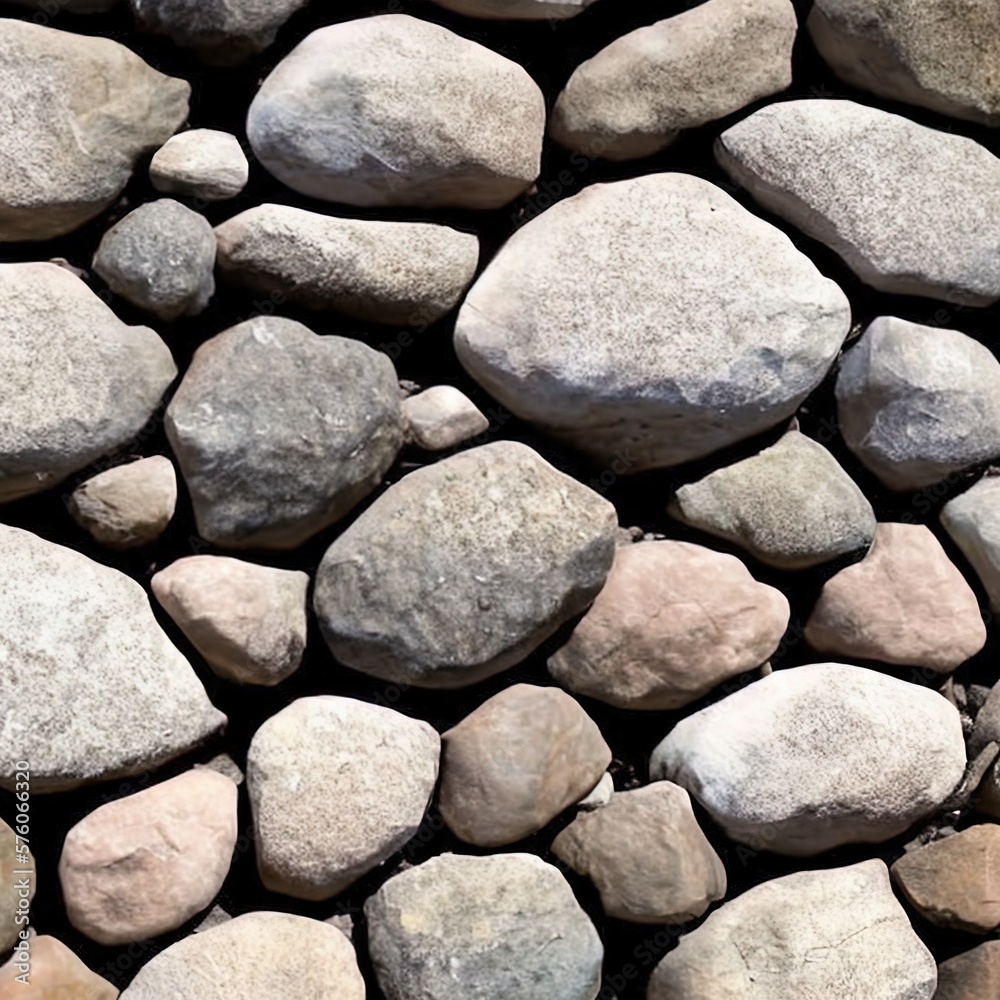 Stone wall floor texture concept realistic. Generative AI Stone wall floor texture concept realistic. Generative AI