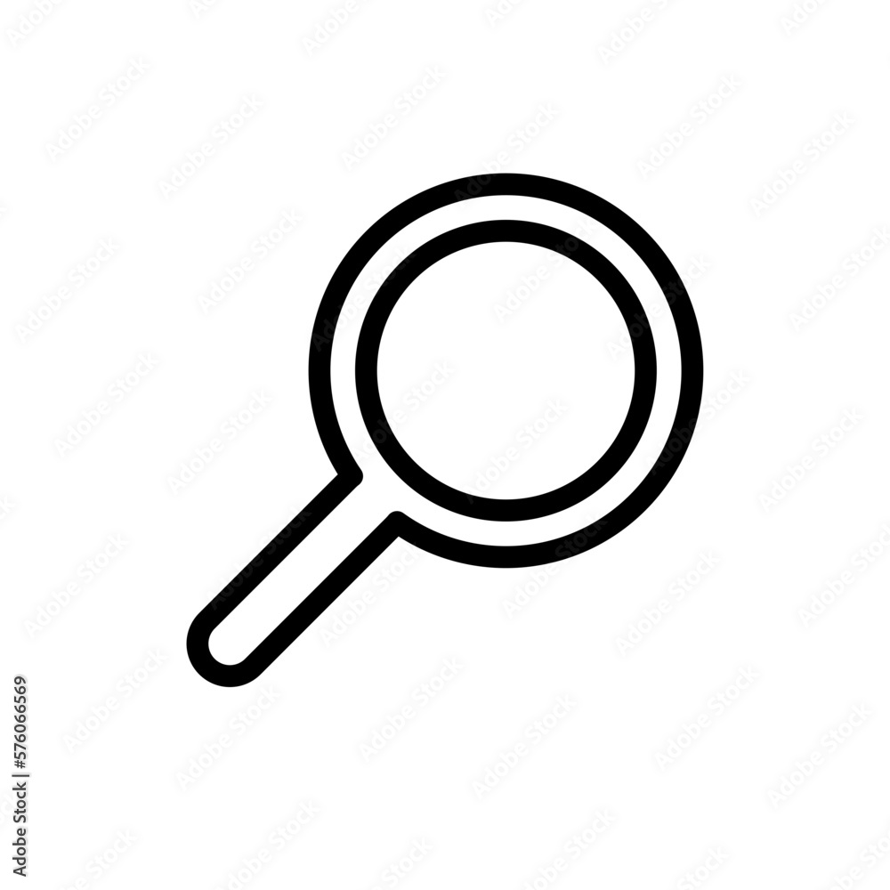 magnifying glass isolated on white magnifying glass isolated on white