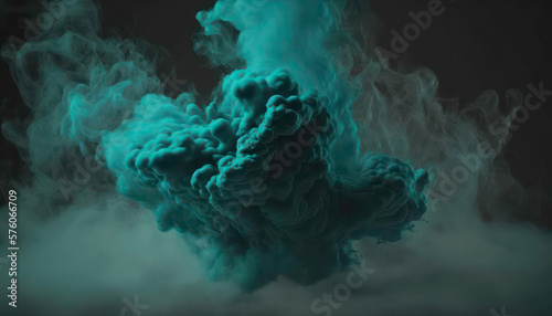 Green smoke. Generative AI