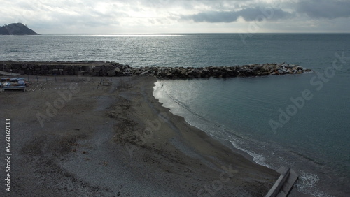 Pictures of the sea near Lavagna (GE) Italy photo