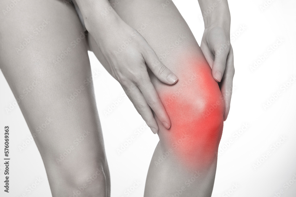 Knee Pain Meniscus Inflamed Human Leg Medically Accurate Knee Pain Meniscus Inflamed Human Leg Medically Accurate