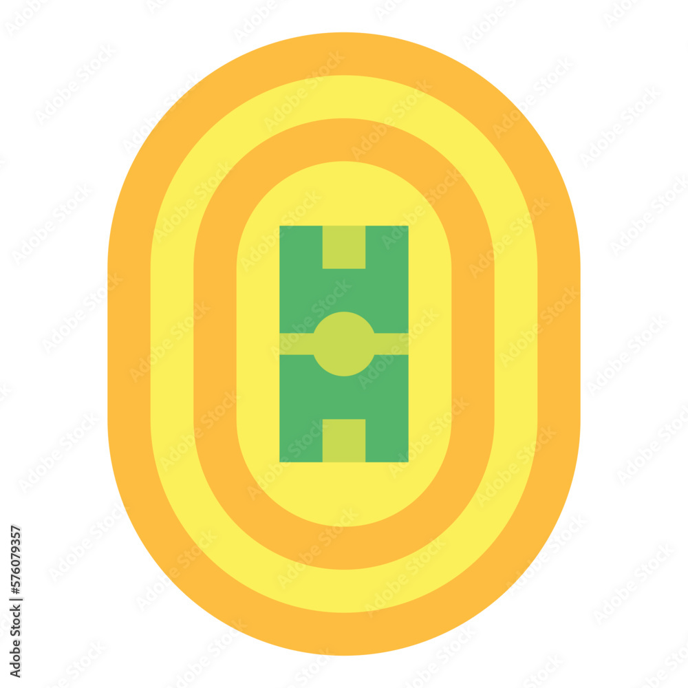 track flat icon style track flat icon style