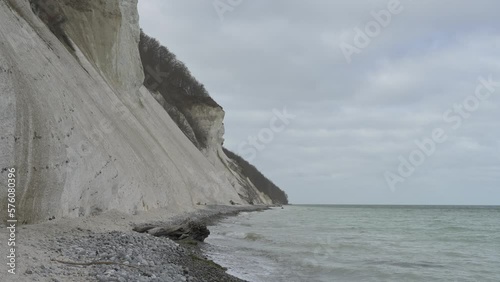 White cliffs on Møn in Denmark