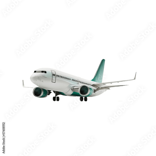 airplane isolated on transparent png background