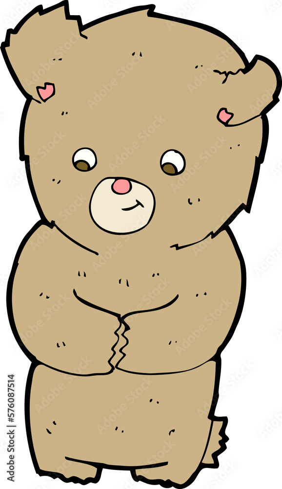 Fototapeta premium cartoon teddy bear