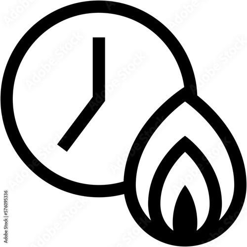 Rush Hour Line Icon