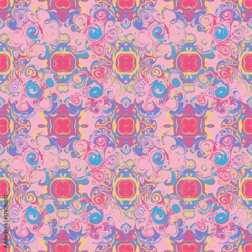 Colorful Hand Drawn Pattern