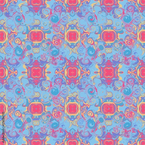 Colorful Hand Drawn Pattern