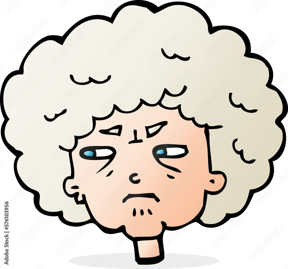 cartoon bitter old woman cartoon bitter old woman