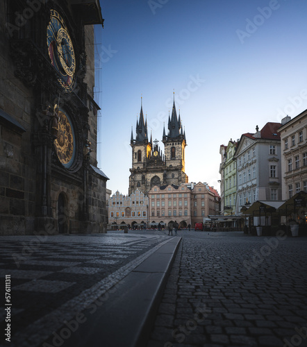 Fototapeta Naklejka Na Ścianę i Meble -  Astronomical Clock in the old town of Prague, Czech Republic