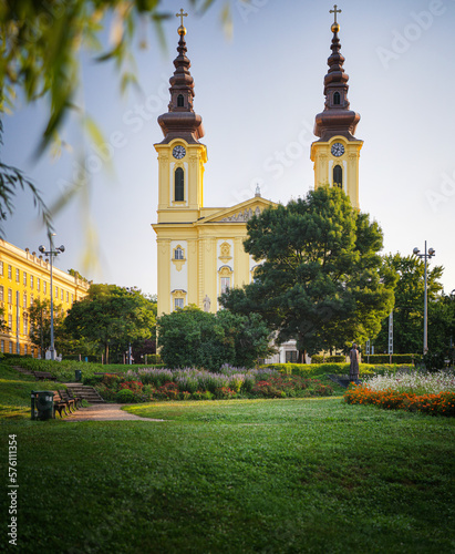 Nice temple in Budapest wit...
