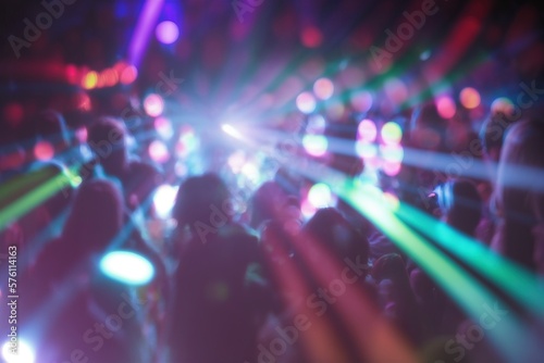 Party lo-fi retro 80s and 90s background. Crazy lights Psychic Waves, nostalgia, vintage. Vaporwave, synthwave, chillwave. Wallpaper, template. Blurry pastel colors. Generative AI.