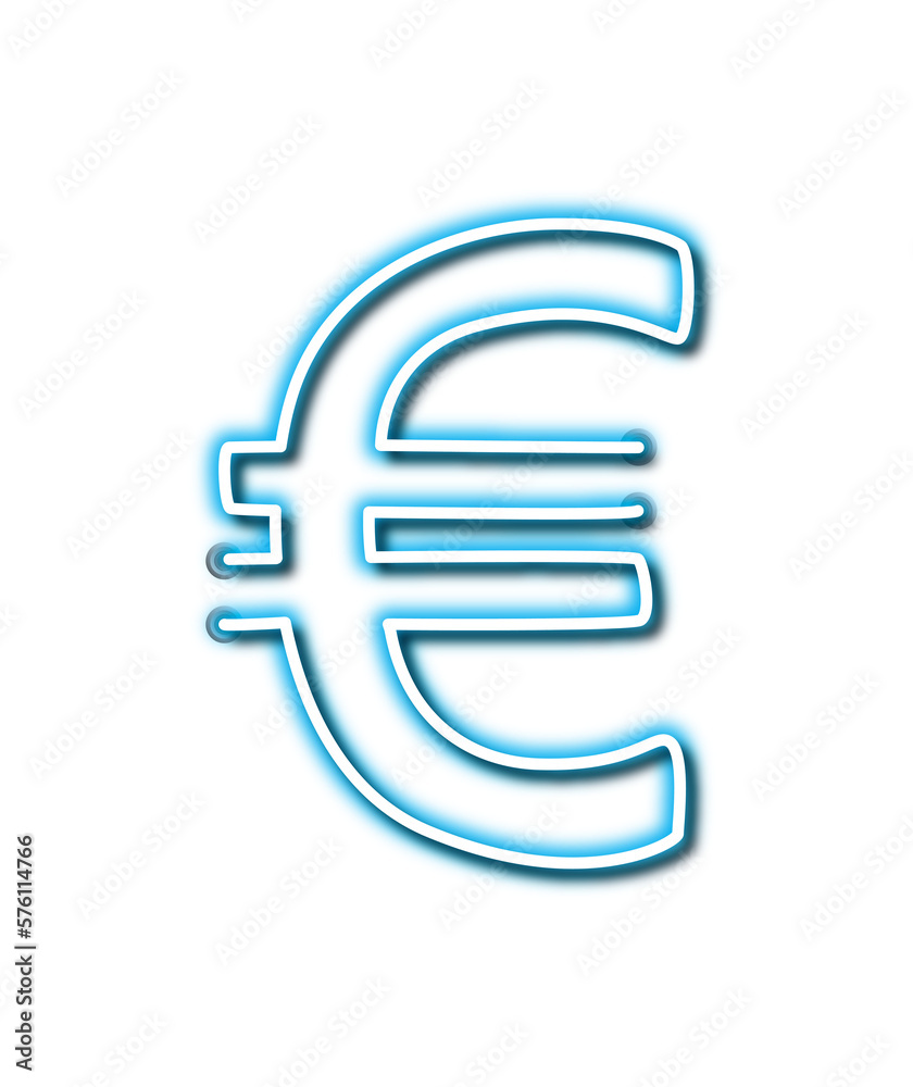 neon euro blue neon euro blue