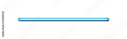 neon line blue