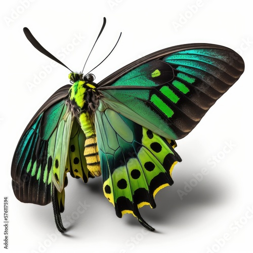 Birdwing butterfly Ornithoptera alexandrae photo