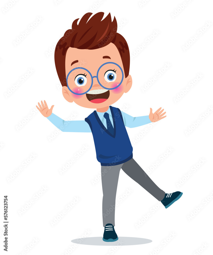 cute students boy in school uniform cute students boy in school uniform