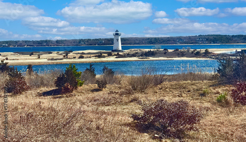 Edwardtown Lighthouse on Martha s Vineyard in New England