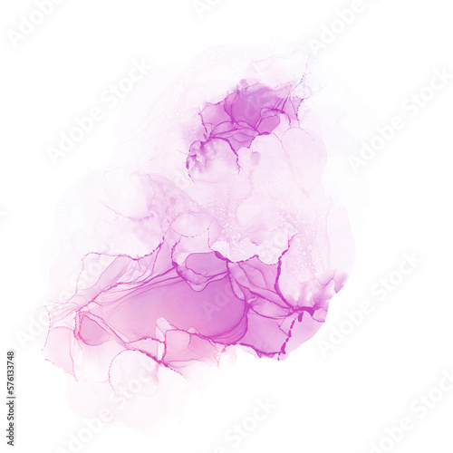 red purple alcohol ink