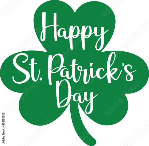 St. Patrick's Day greeting Vector illustration, Saint Patrick holiday quotes SVG design