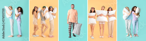 Collage of young people in ...