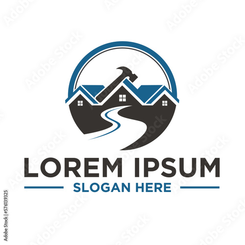 real estate construction Logo