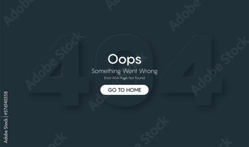 Nerdy guy with disconnected cable in his hands. Text warning message, sorry something went wrong. Oops 404 error page, vector template for website. Colored flat vector illustration. Horizontal. 10 EPS