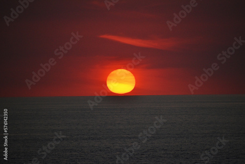 Fototapeta Naklejka Na Ścianę i Meble -  a sunset in puerto vallarta