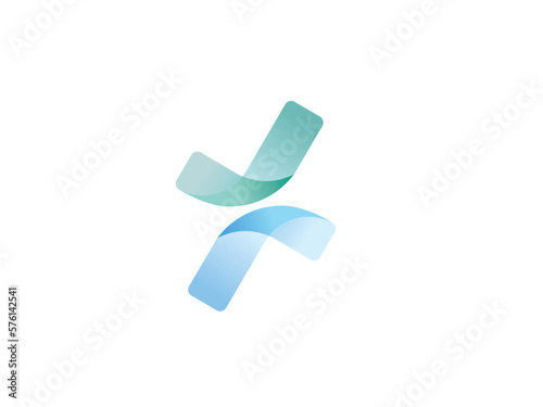 check mark logo Vector illustration