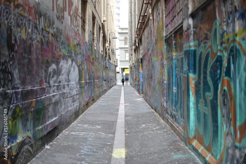A small alley in Melbourne