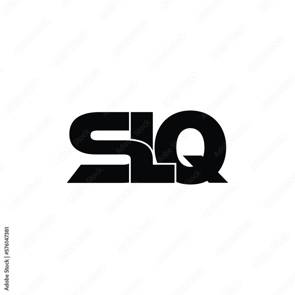 SLQ letter monogram logo design vector SLQ letter monogram logo design vector