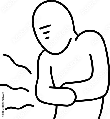 stomachache  icon