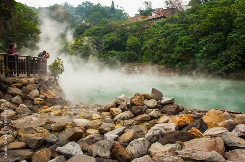 Beitou Hot Springs in Taipei, Taiwan