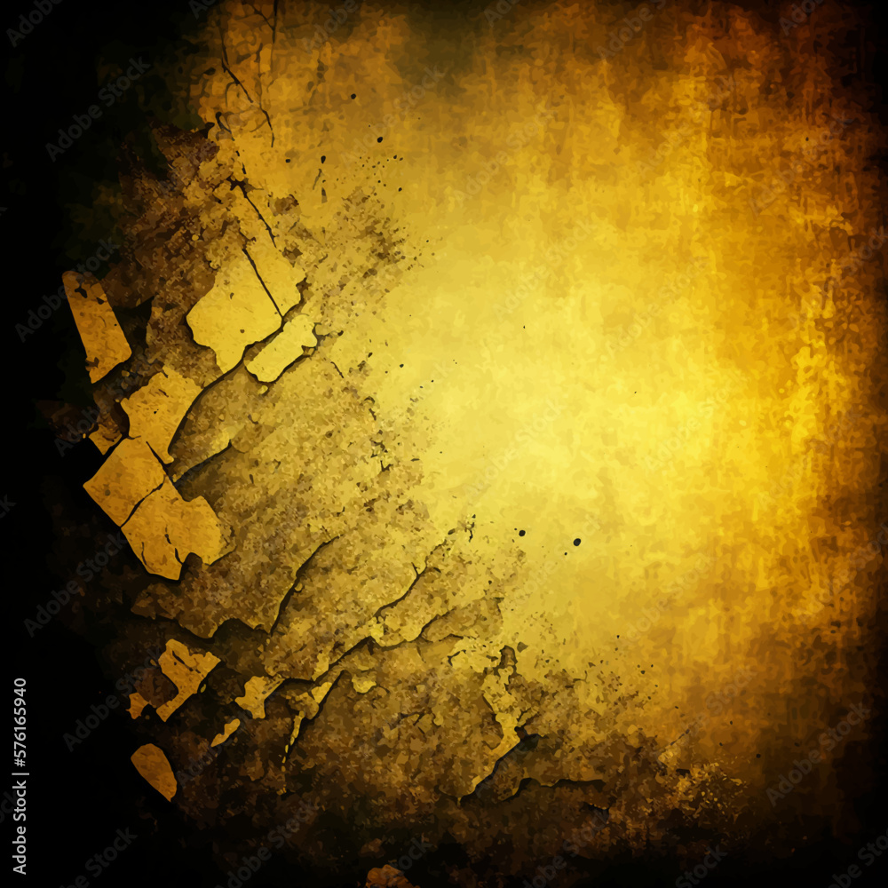 golden wall and black dust texture background. Gold wall texture ...