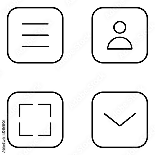 Free Download Symbol Vector Line Icons - GFXLoad