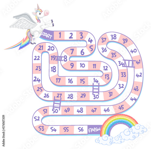 Maze game template for kids