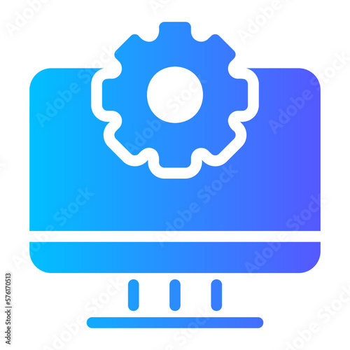 settings gradient icon