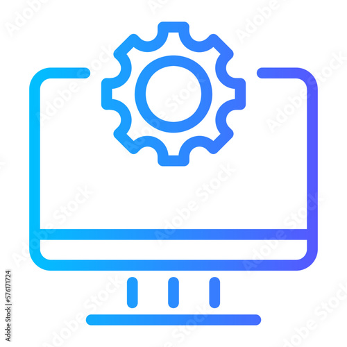 settings gradient icon