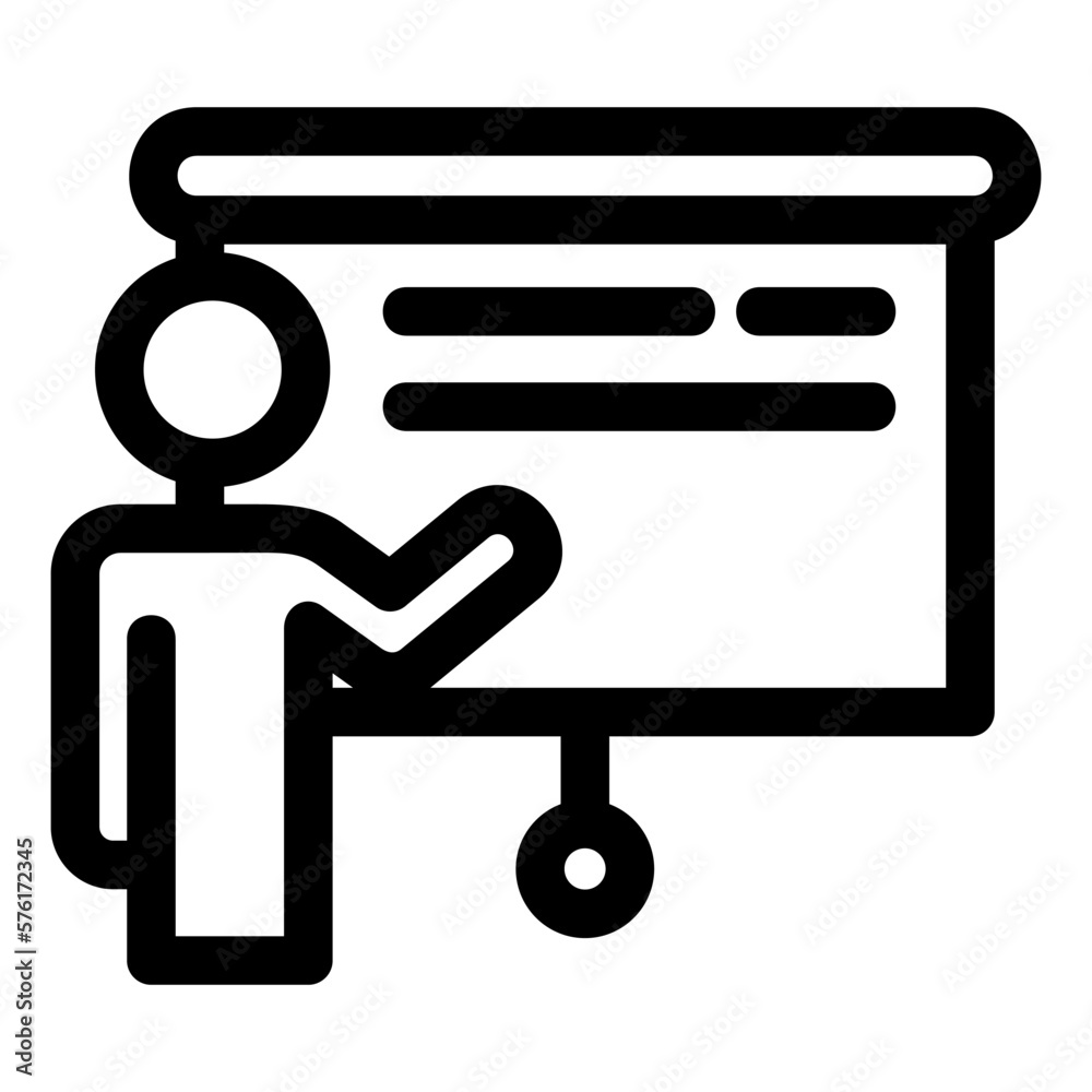 lecture icon or logo isolated sign symbol vector illustration - high quality black style vector icons
