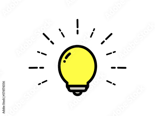 light bulb idea
アイデアが浮かぶ！