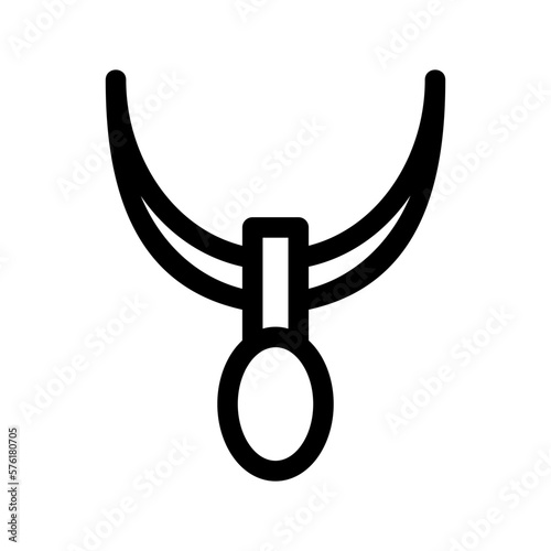 locket icon or logo isolated sign symbol vector illustration - high quality black style vector icons
