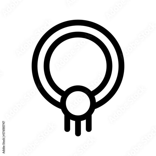 locket icon or logo isolated sign symbol vector illustration - high quality black style vector icons
